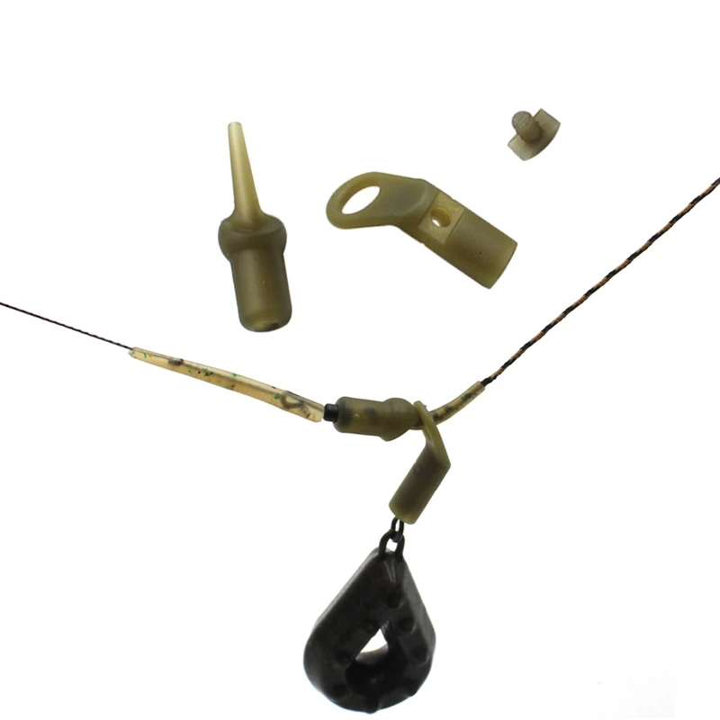 Fishing Equipment Kit - 12-teiliges Karpfenangeln Run Rig Kit Zubehör