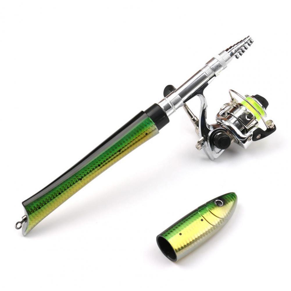 Fishing Equipment Kit - Angelrute Teleskop Angelrute Tragbare Mini Fisch