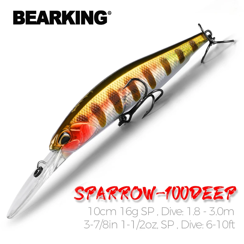 Fishing Equipment Kit - BEARKING 10 cm 16 g Super
