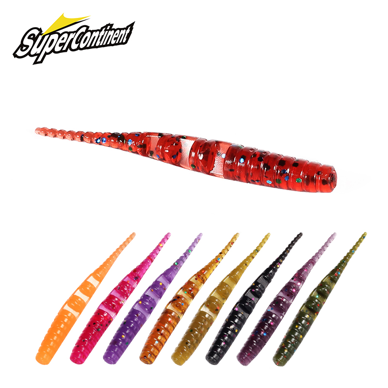 Fishing Equipment Kit - Supercontinent 3cm/50 Stück Polaris Angelköder Weicher
