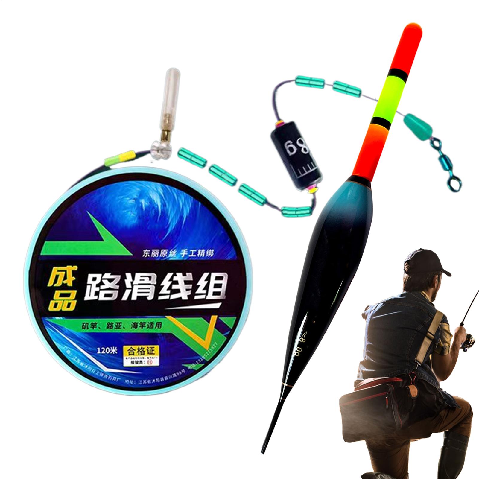Fishing Bobber Float - Automatisches Angelschnur-Set mit Schwimmer: 120M Gebrauchsfertige