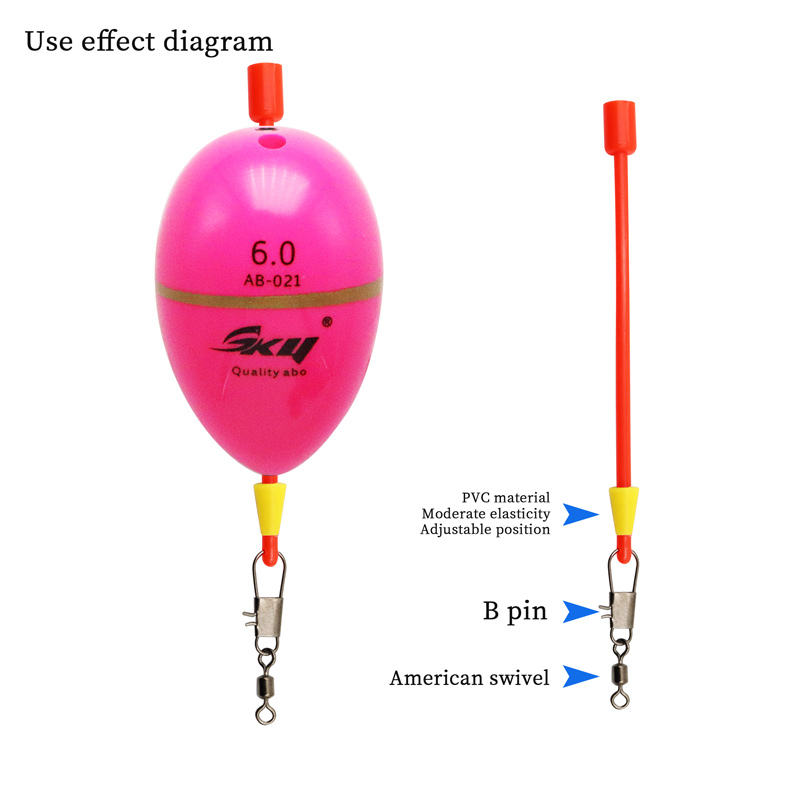 ZYZHE 6 Stück/2 Beutel Meeresa – Fishing Bobber Float Bewertung und Preis