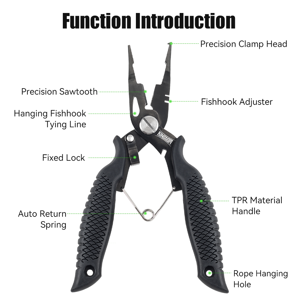 Kingdom Angelzange, multifunkt – Fishing Equipment Tools Bewertung und Preis