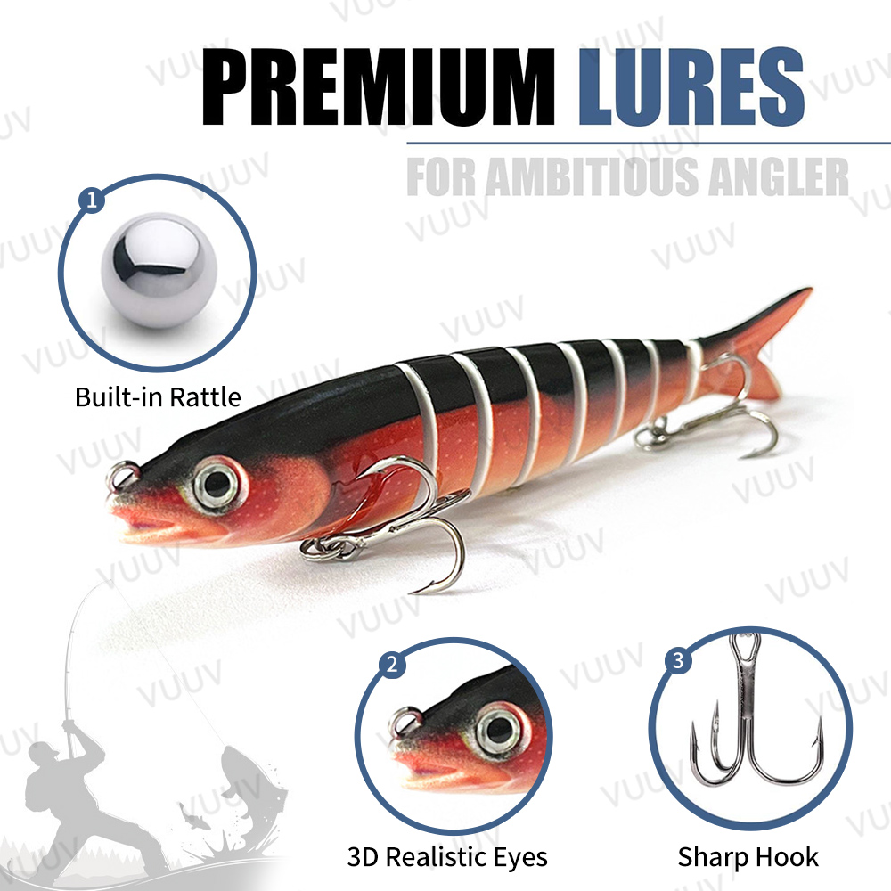 10 Stück Angelköder für Barsch – Fishing Equipment Kit Bewertung und Preis