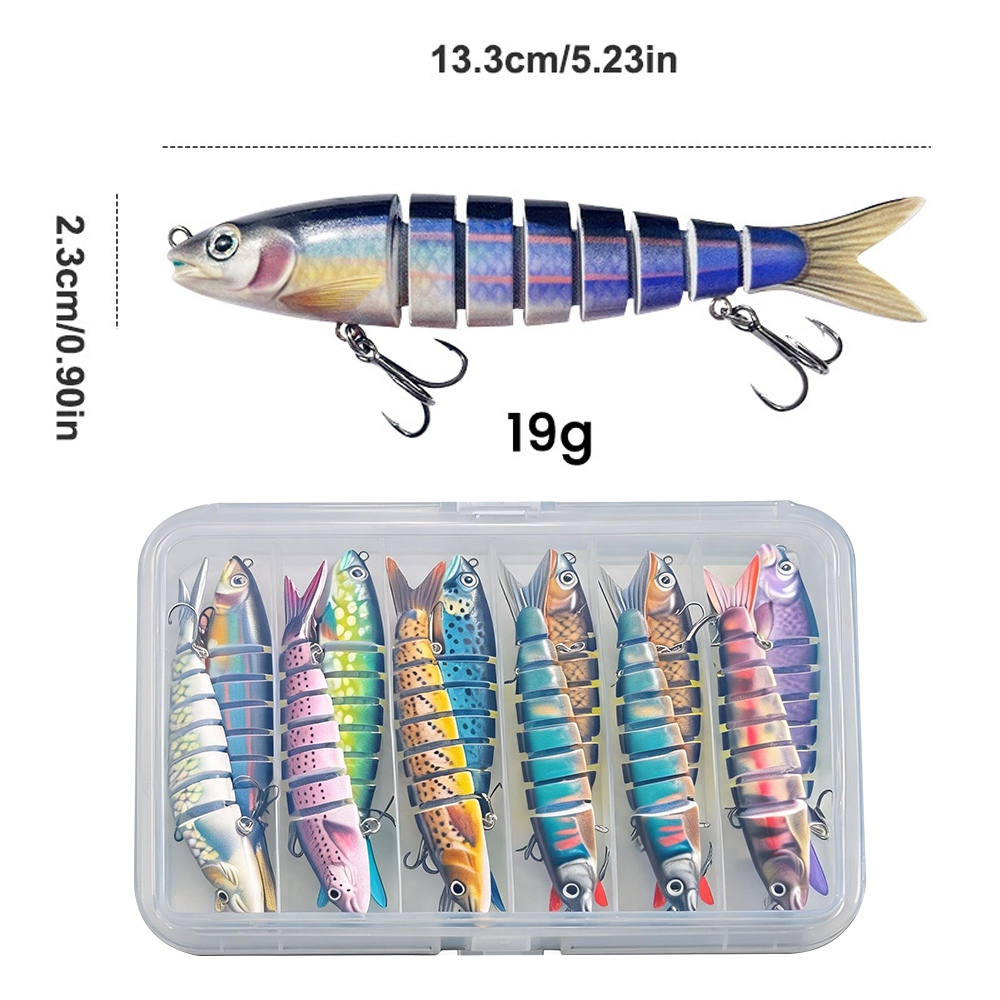 10 Stück Angelköder für Barsch – Fishing Equipment Kit Bewertung und Preis