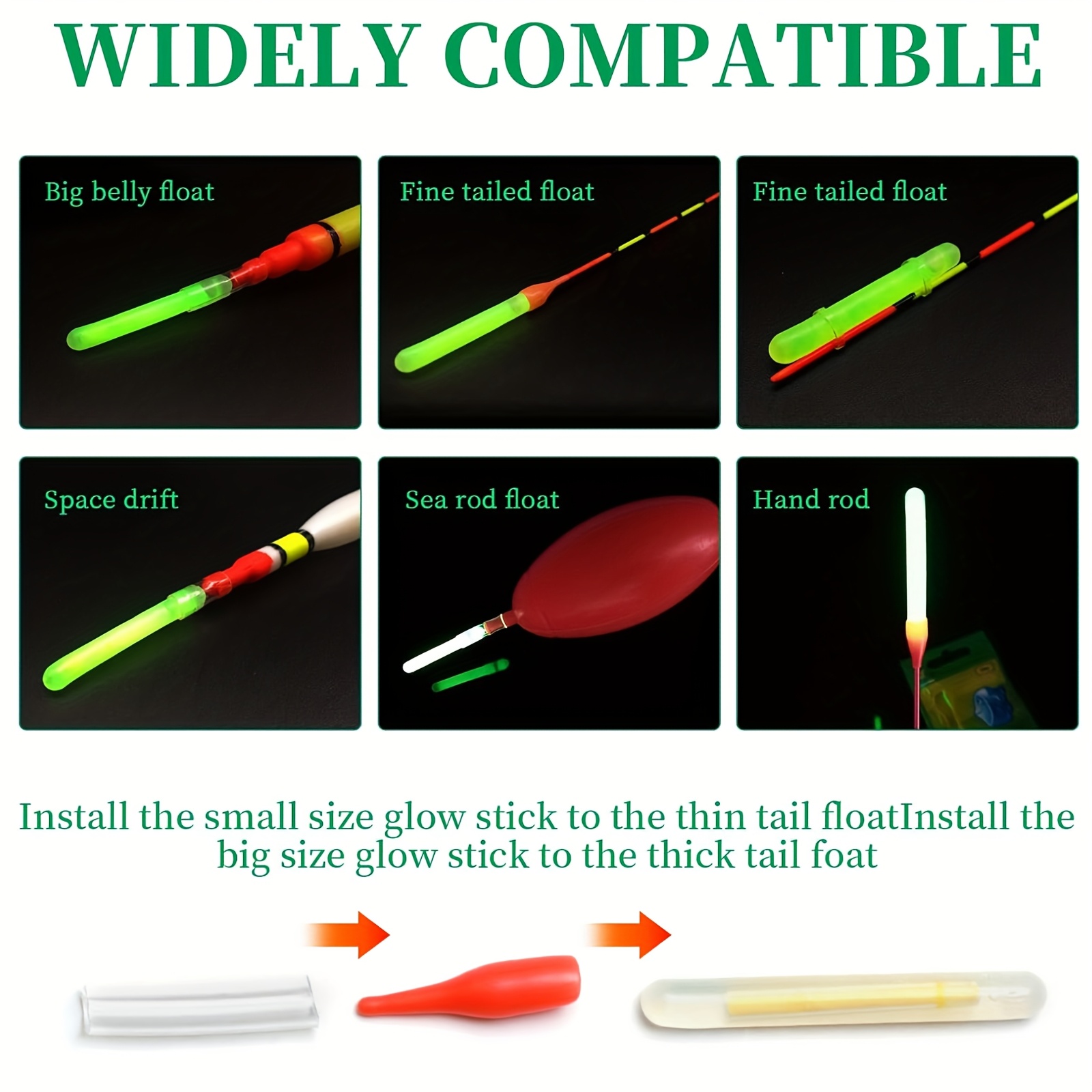 100 Stück Professionelle Leuch – Night Float Fishing Bewertung und Preis