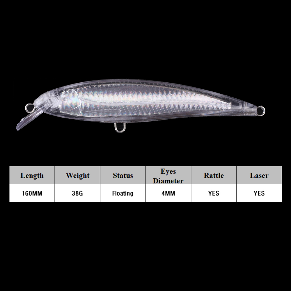 Chan'shuang 10pcs unbemalte Ro – Fishing Equipment Kit Bewertung und Preis